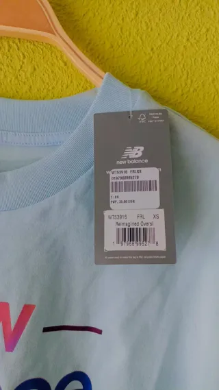 Camiseta New Balance Mujer