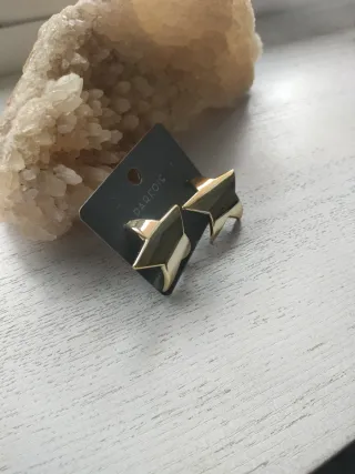 Pendientes estrella dorados Parfois.