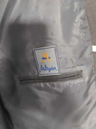 Chaqueta de traje gris