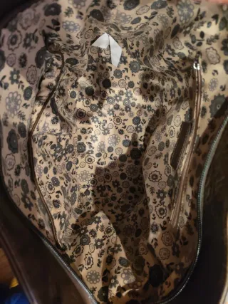 Bolso de mano mujer marrón