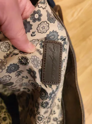 Bolso de mano mujer marrón