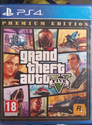 Gta V Premium Edition PS4