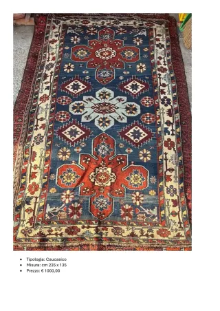 Tappeto persiano autentico lana