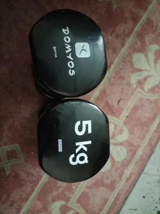 Set 2 Pesas 5kg Domyos Decathlon