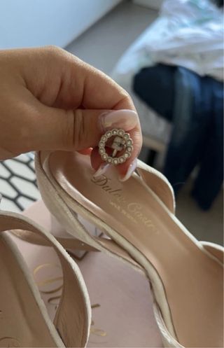 Tacchi Dulce Castro in velluto