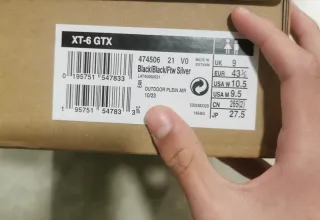 Salomon XT6 Gore-Tex Talla 43