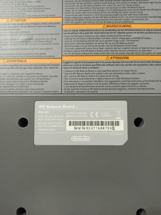 Nintendo Wii Balance Board nera