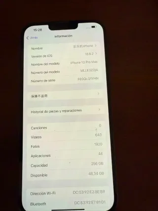 iPhone 13 Pro Max 256GB Azul