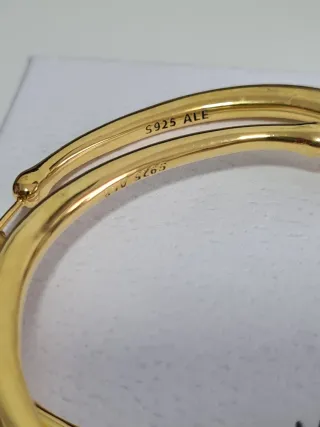 Pendientes Aro Pandora Dorados