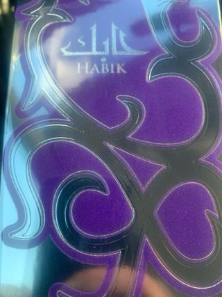 Perfume Habik Negro y Morado
