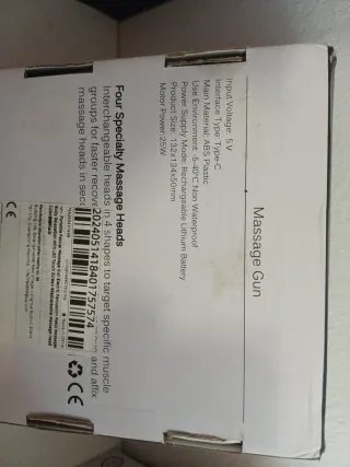 Pistola Masaje Muscular (PARA REPARAR)‼️