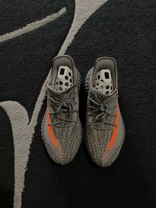 Adidas Yeezy 350 Gris Naranja