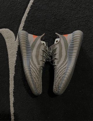 Adidas Yeezy 350 Gris Naranja