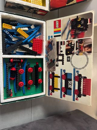 Lego 854 y 171 Tren y Coche 1980