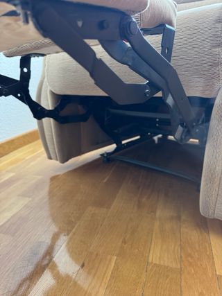 Pareja Sillones Orejeros Reclinables Vintage