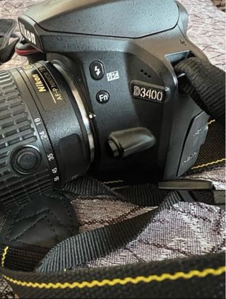 Cámara Nikon D3400 Negra