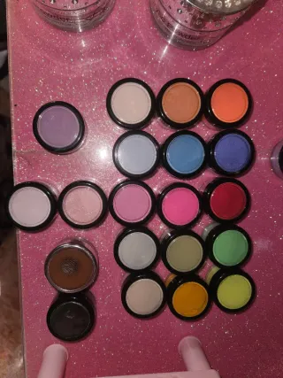 Maletín Rosa Con Kit Uñas Acrílicas Multimarca