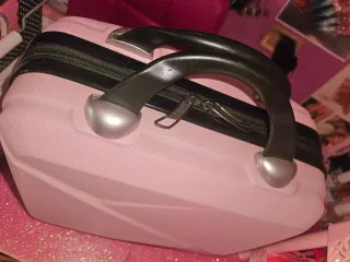 Maletín Rosa Con Kit Uñas Acrílicas Multimarca