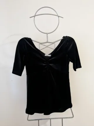 Blusa premamá Coline negra talla XS