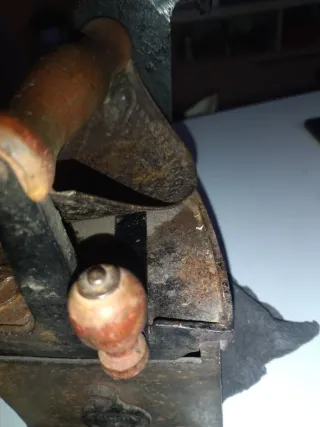 Plancha antigua de carbón N°7