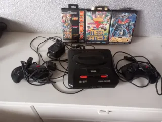 Consola Sega Mega Drive 16-BIT Negra