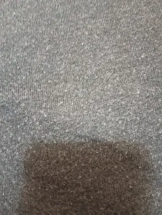 Suéter Gris Cuello Pico Talla grande