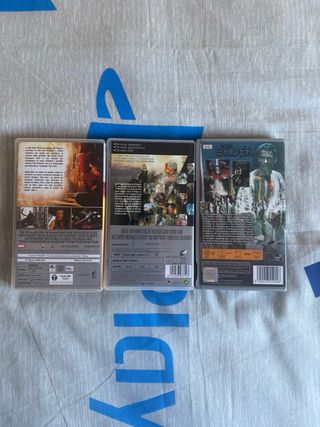 Peliculas umd psp (final fantasy, spiderman)