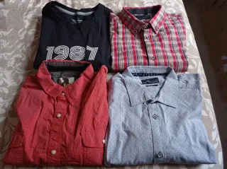 Lote Ropa Hombre: Camisetas y Camisas