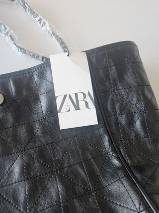 Bolso Negro Zara