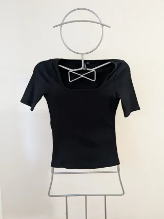 Camiseta canalé Forever New Talla XS