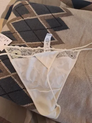 Tanga Gemma L encaje floral