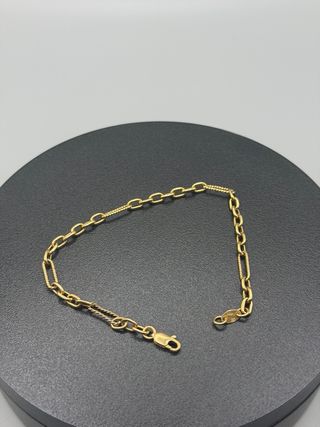 Ref343 Pulsera de oro de 18k