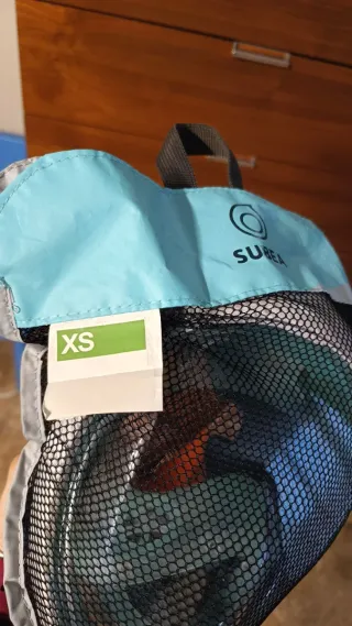 Máscara Snorkel Infantil SUBEA Talla XS