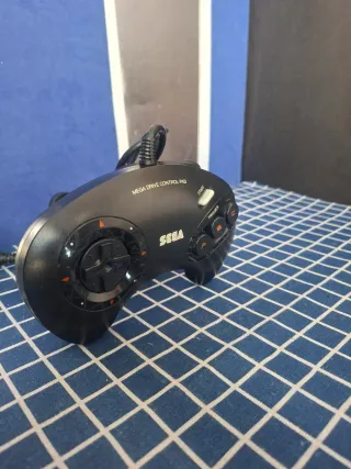 MEGADRIVE 1 ORIGINAL MANDO LETRAS ROJAS