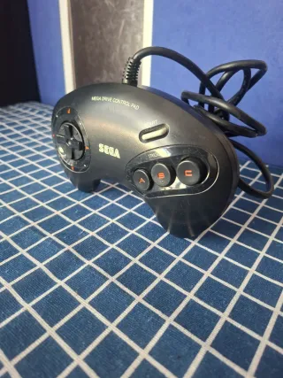 MEGADRIVE 1 ORIGINAL MANDO LETRAS ROJAS