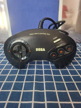 MEGADRIVE 1 ORIGINAL MANDO LETRAS ROJAS