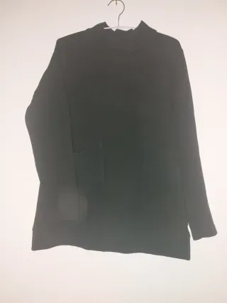 Jersey Elisa Muresan negro con bolsillos