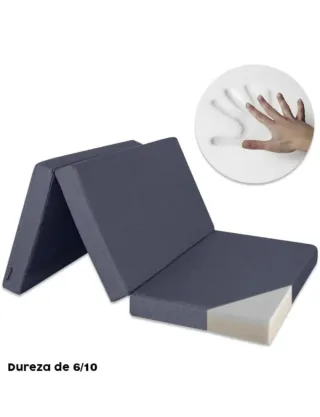 Colchón plegable de tela