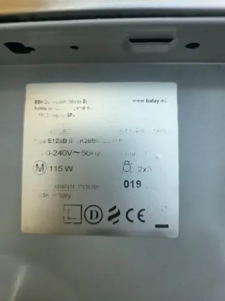 Campana extractora Balay