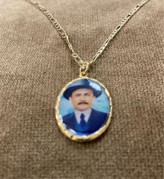 Colgante San Jose Gregorio Hernán Dorado