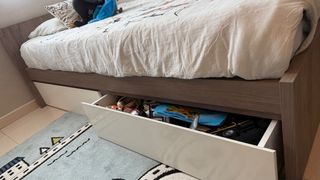 Cama infantil 190x90 con almacenaje