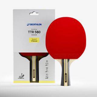 Pala de ping-pong TTR 560 speed carbone 5* ITTF club