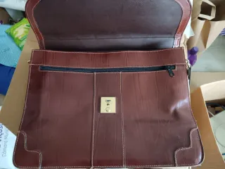 Maletín de piel para documentos