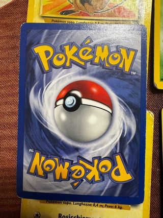 Carte Pokemon Oleografiche