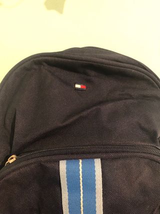 Mochila Tommy Hilfiger Negra y Azul