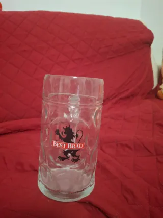 4 Bicchieri Birra 1 Litro