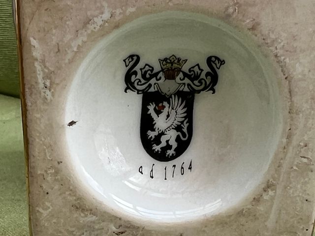 Pareja Jarrones Porcelana Viejo París