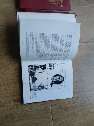 Lote 3 libros: Historia del Sevilla F.C