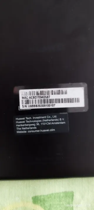 Tablet Huawei T5 para reparar