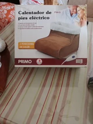 Calentador de pies eléctrico suave